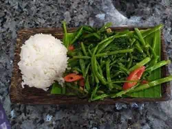 Stir Fried Morning Glory